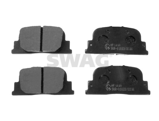 Brake Pad Set, disc brake - 33 10 6372 SWAG